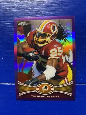 2012 Topps Chrome Purple Refractor  Tim Hightower #184 /499 - Image 1 of 2