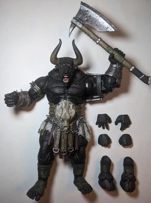 Figura Minotauro Xesray Studio Combatants Fight For Glory THALES The Shredder 9" Foto 1 de 2