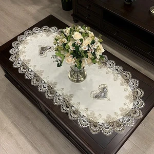 Manteles Cubierta de mesa de comedor Mantel de té Mueble de TV Mesa Hogar Mantel - Imagen 1 de 22