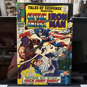 TALES OF SUSPENSE #92 MARVEL / 1967 guter Auftritt Vietnam Nam Nick Fury - Bild 1 von 9