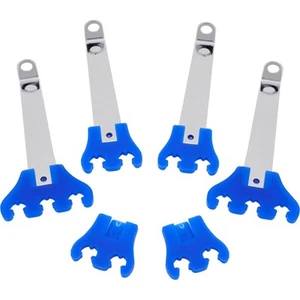 Deluxe Spark Plug Wire Looms Set, Blue - Picture 1 of 6