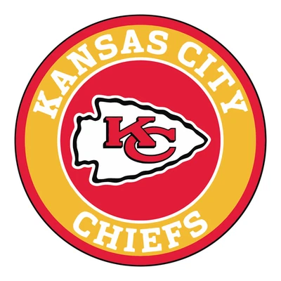 Pegatina de vinilo Kansas City Chiefs, laminada para protección Foto 1 de 3