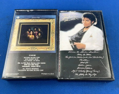 Thriller - Michael Jackson Cassette Tape 1982 Epic CBS Billie Jean Jackson 5 - Image 1 of 4