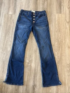 Abercrombie Fitch Kids 17/18 Jeans High Rise Flare - Picture 1 of 12