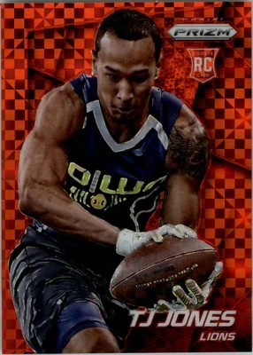 2014 Panini Prizm Prizms Red Power #213 TJ Jones /125 - FB - Image 1 of 2