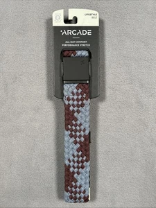 Cinturón Estilo de Vida ARCADE Futureweave Ajuste Personalizado Borgoña/Nube - Imagen 1 de 6