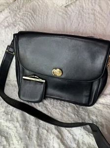 VINTAGE Gucci handbag authentic GG shoulder bag with Gold finish strap - Picture 1 of 12