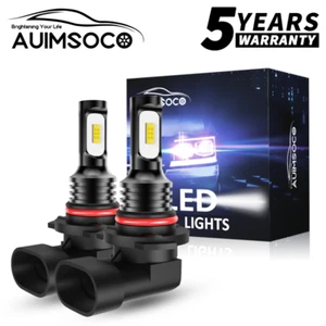 9005 HB3 LED Headlight High Beam Bulbs 36000LM Super Bright 6000K Xenon White - Picture 1 of 12
