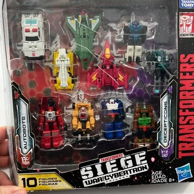 Hasbro Transformers War for Cybertron Siege Autobots vs Decepticons Action Set - Image 1 of 4