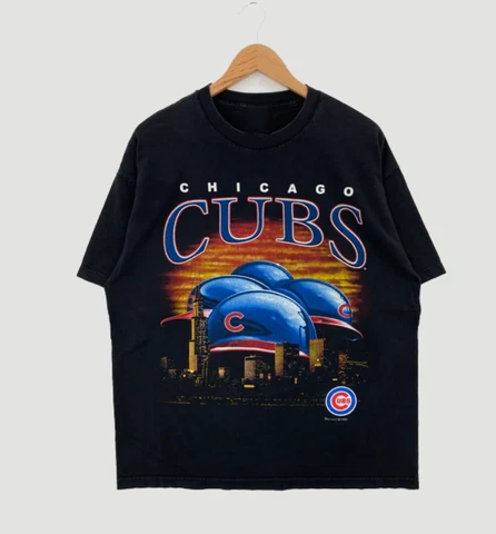CHICAGO CUBS TEAM BASEBALL RETRO 2002 VTG CHICAGO CITY T-SHIRT GIFT FOR FANS Cover
