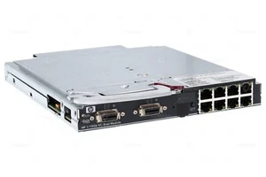 399725-001 HP BLC 1/10 Go VIRTUAL CONNECT MODULE ETHERNET - Photo 1/8