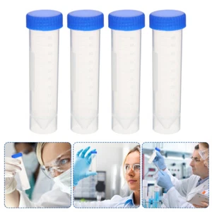 50pcs Reusable Test Tubes Science Tubes Science Test Tubes - Picture 1 of 12