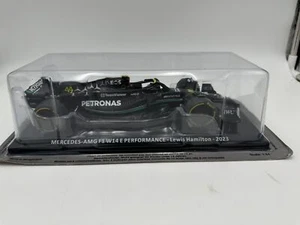 DIE CAST " MERCEDES-AMG F1 W14 E PERFORMENCE LEWIS HAMILTON 2023 " 1/24 - Foto 1 di 1