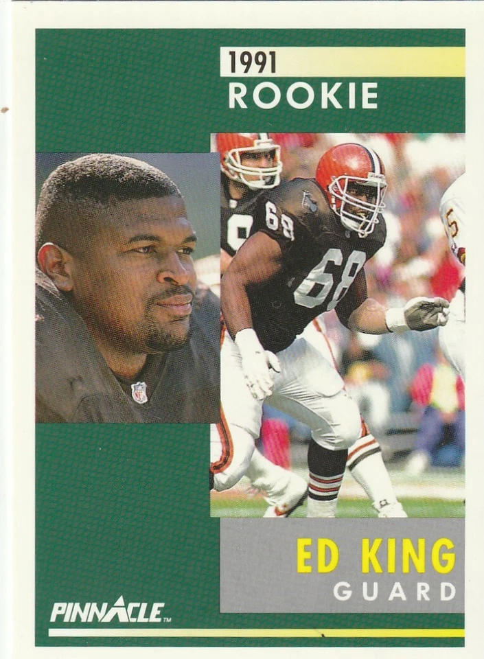 FREE SHIPPING-MINT-1991 Pinnacle Ed King #287 Rookie - Image 1 of 1