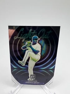 2022 Panini Donruss Optic - Lights Out #LO-5 Josiah Gray - Bild 1 von 2
