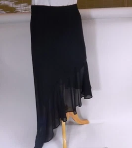 BCBGMAXAZRIA Black Asymmetrical Skirt Size XS - Picture 1 of 7