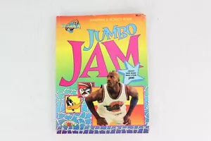 Vintage 90s Warner Bros Space Jam Michael Jordan Jumbo Coloring Activity Book - Foto 1 di 12