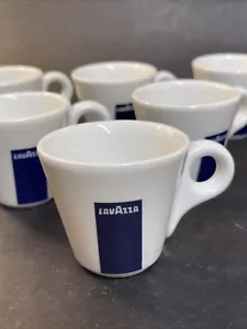 LAVAZZA Set of 6 Espresso Coffee Cups - Picture 1 of 5