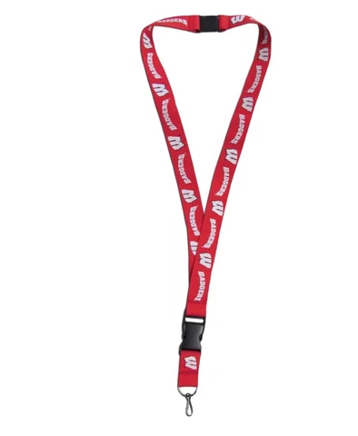 NCAA Wisconsin Badgers Lanyard Ships Today Cover