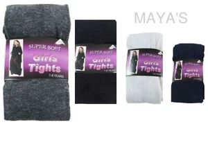 LOTE DE MEDIAS PARA NIÑAS SUPERBLANDAS NIÑOS ALGODÓN RICO ESCUELA NIÑOS GRIS NEGRO MARINO BLANCO - Imagen 1 de 1