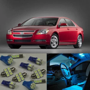 19×ICE Blue LED Interior Light Package Kit for Chevy Malibu 2013-2015 - Picture 1 of 6