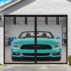 Garage Door Screen 1 Car 8X7Ft Singles Garage Screen Door Durable Reinforce Fibe