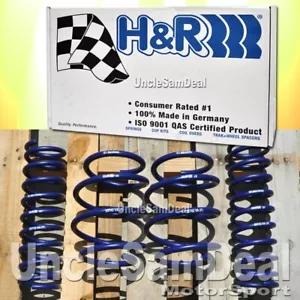 H&R LOWERING SPORT SPRINGS SET FOR BMW E39 525i 528i 530i BASE 1.3"F 0.75"R DROP - Bild 1 von 3
