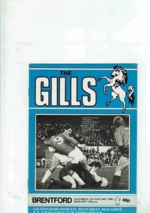 Gillingham v Brentford FA Cup Jan 84 - Picture 1 of 1