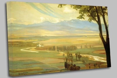 Impresión de cuadro de arte de pared en lienzo de Ávila Morning, Diego Rivera e infancia Foto 1 de 4