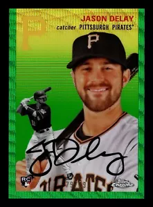 2023 Topps cromo platino Jason delay refractor onda verde/99 piratas radiocontrol #145 - Imagen 1 de 2