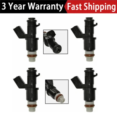 Inyector de combustible 16450R5AA01 4 piezas compatible con Honda Cr-V 2,4 L L4 2012 2013 2014 FJ1205 Foto 1 de 4