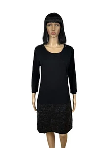 Roccobarocco Structured Emblished Dress Decorated Zips - Picture 1 of 24