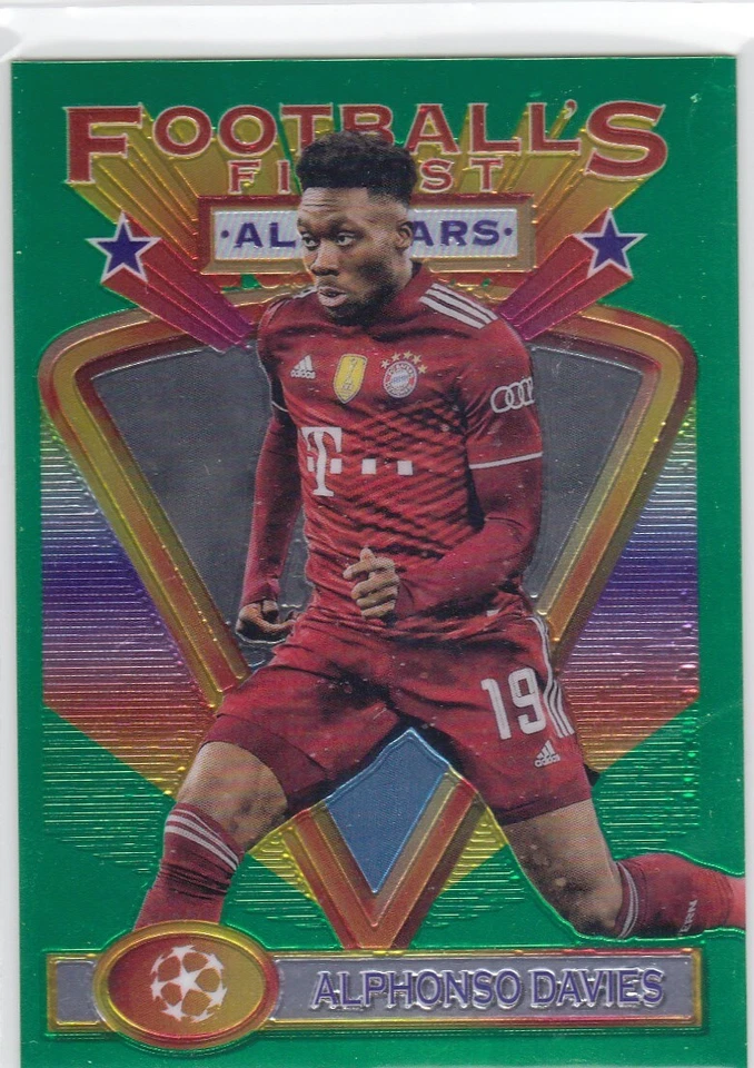2021/22 TOPPS FINEST FLASHBACKS..ALPHONSO DAVIES..ALL-STARS..# 29..BAYERN MUNCHEN Foto 1 de 1