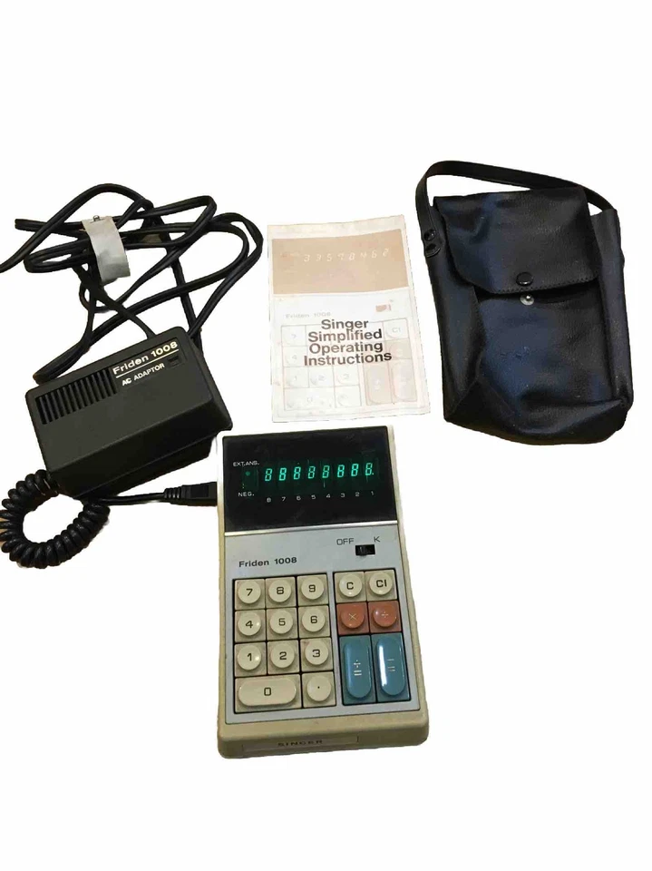 VTG Singer Friden 1008 Digital Electronic Calculator Shop Desktop Japan Tested! - Image 1 of 4