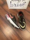 (1) Mens tennis Nike size 11 black,red and gold color CU3008-071   YEAR 2019