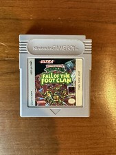 Teenage Mutant Ninja Turtles: Fall of the Foot Clan Nintendo GameBoy Original