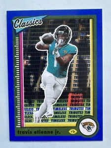 2022 Panini Classics zeitlos blau/125 #76 Travis Etienne Jr. JAX Jaguars 🙂 - Bild 1 von 3