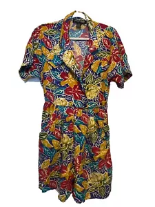 Vintage 80s Jamie Brooke Floral Retro Strampler Size Medium - Bild 1 von 5