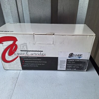 Compatible for Lexmark E460X11A E460X21A Reman Extra HY Black Toner E460 Sealed - Image 1 of 4