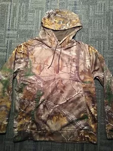 Under Armour Coldgear Storm Camo Hoodie Realtree Xtra Men’s Large Hunting Loose - Picture 1 of 13