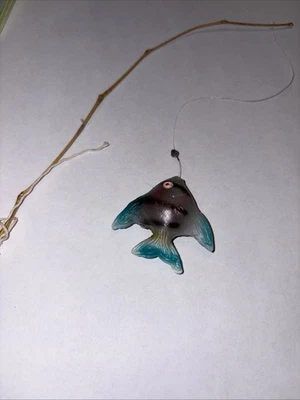 🖤Conjunto de piquenique Barbie #967 vara de pesca com peixe vintage década de 1960 *ESTADO PERFEITO❤️ - Imagem 1 de 2