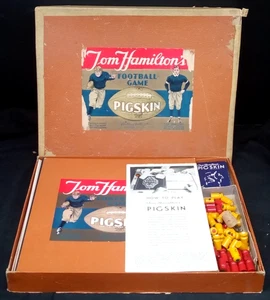 1935 First Edition Tom Hamilton Football Game by Parkers Bros. w/Free Shipping - Picture 1 of 2