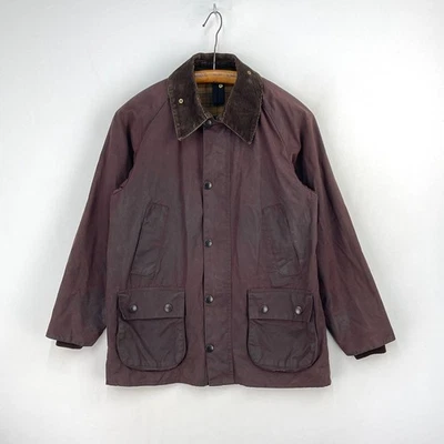 Barbour Bedale Wax Jacket Mens C36 Small Brown Waxed Classic Vintage Country - Image 1 of 4
