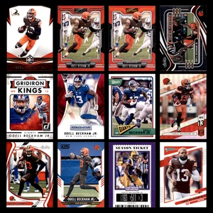 Odell Beckham Jr. Lote 12 Tarjetas de Fútbol Americano 2020 Panini Limited Cleveland Browns Set - Imagen 1 de 15