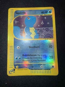 Squirtle 132/165 Reverse Holo Pokemon Karte Expedition Eng Mint - Bild 1 von 3