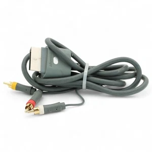 Original Xbox 360 AV Cable RCA Audio Video Connector - Picture 1 of 5