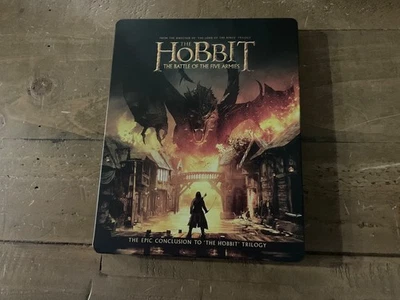 The Hobbit: The Battle of the Five Armies - Limited Edition Steelbook Blu Ray Foto 1 de 4