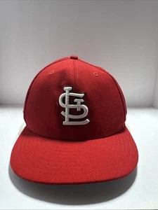 St Louis Cardinals New Era Fitted 7 3/4 2006 World Series Patch Cooperstown - Picture 1 of 5