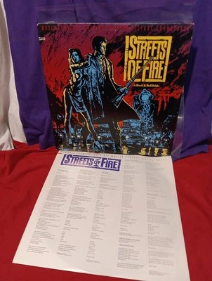 Streets of Fire - Soundtrack LP Record 1984 MCA EX/VG SLEEVED FAST SHIPPING RARE - Image 1 of 4