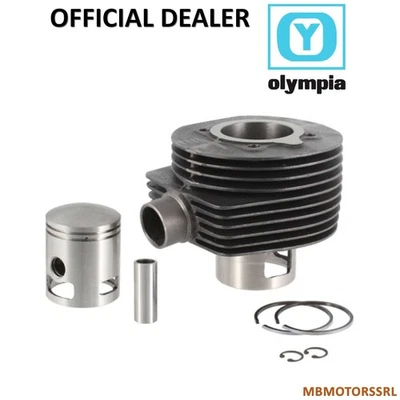 OLYMPIA GRUPPO TERMICO CILINDRO PISTONE MODIFICA 150cc PIAGGIO VESPA PX 125 ARCOBALENO